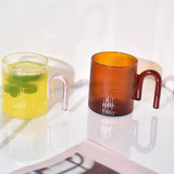 Maxbell Unbreakable Bath Tumbler Toothbrush Holder Mouthwash Cup for Bathroom Couple brown