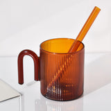 Maxbell Unbreakable Bath Tumbler Toothbrush Holder Mouthwash Cup for Bathroom Couple brown