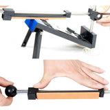 Maxbell Manual Sharpener with 4 Sharpening Stones Fine Grinding Polishing Tool