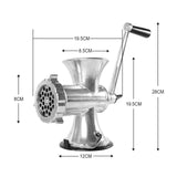 Maxbell Aluminum Alloy Manual Meat Grinder Household for Chicken Beef Accessories
