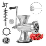 Maxbell Aluminum Alloy Manual Meat Grinder Household for Chicken Beef Accessories