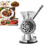 Maxbell Aluminum Alloy Manual Meat Grinder Household for Chicken Beef Accessories