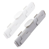Maxbell Flexible Garbage Sorting Clip Household Classification for Cupboard Kitchen white