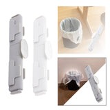 Maxbell Flexible Garbage Sorting Clip Household Classification for Cupboard Kitchen white