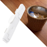 Maxbell Flexible Garbage Sorting Clip Household Classification for Cupboard Kitchen white