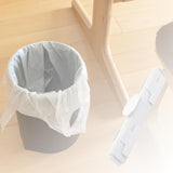 Maxbell Flexible Garbage Sorting Clip Household Classification for Cupboard Kitchen white