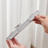 Maxbell Flexible Garbage Sorting Clip Household Classification for Cupboard Kitchen grey