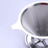 Maxbell Stainless Steel Permanent Coffee Filter Paperless Permanent Coffee Strainer Silver
