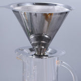 Maxbell Stainless Steel Permanent Coffee Filter Paperless Permanent Coffee Strainer Silver