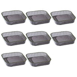 Maxbell Small Plate Dinnerware Fruit Snack Plate Pickle Dish Reusable for Home Gray