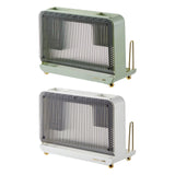 Maxbell Household Knife Holder Kitchenware Storage Drying Rack for Chopping Board Green