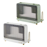 Maxbell Household Knife Holder Kitchenware Storage Drying Rack for Chopping Board Green