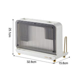 Maxbell Household Knife Holder Kitchenware Storage Drying Rack for Chopping Board White