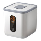 Maxbell Sealed Grain Storage Bin Multifunction for Countertop Cabinets Gray 5L