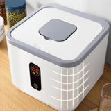 Maxbell Sealed Grain Storage Bin Multifunction for Countertop Cabinets Green 10L