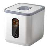 Maxbell Sealed Grain Storage Bin Multifunction for Countertop Cabinets Green 10L