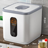 Maxbell Sealed Grain Storage Bin Multifunction for Countertop Cabinets Green 10L