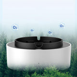 Maxbell Creative Ashtray with Air Purifier for Office Indoor Outdoor White
