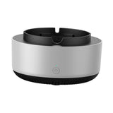 Maxbell Creative Ashtray with Air Purifier for Office Indoor Outdoor Silver