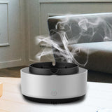Maxbell Creative Ashtray with Air Purifier for Office Indoor Outdoor Silver