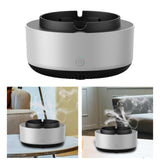 Maxbell Creative Ashtray with Air Purifier for Office Indoor Outdoor Silver