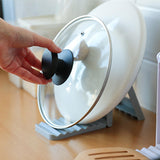 Maxbell Stove Top Ladle Rest Kitchen Organizer Ladle Tongs Rest Stand Utensil Rack white