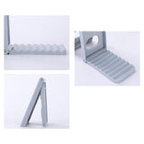 Maxbell Stove Top Ladle Rest Kitchen Organizer Ladle Tongs Rest Stand Utensil Rack white