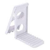 Maxbell Stove Top Ladle Rest Kitchen Organizer Ladle Tongs Rest Stand Utensil Rack white