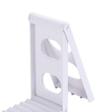 Maxbell Stove Top Ladle Rest Kitchen Organizer Ladle Tongs Rest Stand Utensil Rack white
