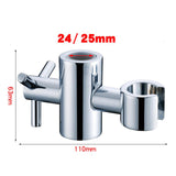 Maxbell Handheld Shower Hose Rack Shower Holder for Bathroom Fitting 24mm 25mm