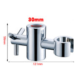 Maxbell Handheld Shower Hose Rack Shower Holder for Bathroom Fitting 30mm