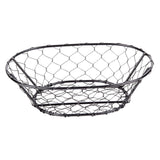 Maxbell Egg Storage Basket Centerpiece Fruit Bowl Holder Rack Desktop Bowl Black