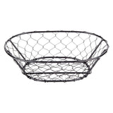 Maxbell Egg Storage Basket Centerpiece Fruit Bowl Holder Rack Desktop Bowl Black