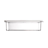 Maxbell Fridge Food Container Stackable Sealed Box Transparent Portable for Kitchen 1.1L