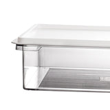 Maxbell Fridge Food Container Stackable Sealed Box Transparent Portable for Kitchen 700ML