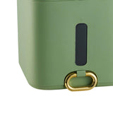 Maxbell 15kg Rice Storage Bin Flour Storage Container for Kitchen Home Light Green