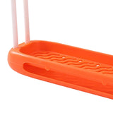 Maxbell Sink Sponge Holder Removable Drain Pan Dish Cloth Hanger for Kitchen Sink Orange