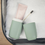 Maxbell Travel Toothbrush Case Accessory Lightweight Reusable for Trips Camping White