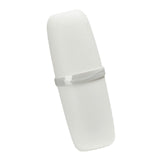 Maxbell Travel Toothbrush Case Accessory Lightweight Reusable for Trips Camping White