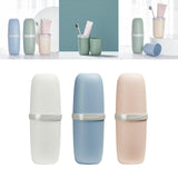 Maxbell Travel Toothbrush Case Accessory Lightweight Reusable for Trips Camping White