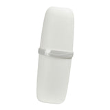 Maxbell Travel Toothbrush Case Accessory Lightweight Reusable for Trips Camping White