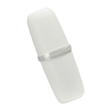 Maxbell Travel Toothbrush Case Accessory Lightweight Reusable for Trips Camping White
