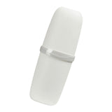 Maxbell Travel Toothbrush Case Accessory Lightweight Reusable for Trips Camping White