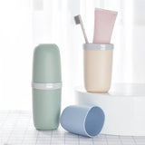 Maxbell Travel Toothbrush Case Accessory Lightweight Reusable for Trips Camping White