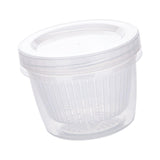 Maxbell Food Fresh Box Drain Basket Green Onion Storage Box for Ginger Garlic Onion