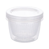Maxbell Food Fresh Box Drain Basket Green Onion Storage Box for Ginger Garlic Onion