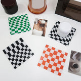 Maxbell Minimalist Tea Cup Coaster Pot Holder Bar Cup Mat for Home Kitchen Apartment styleB