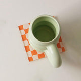 Maxbell Minimalist Tea Cup Coaster Pot Holder Bar Cup Mat for Home Kitchen Apartment styleB