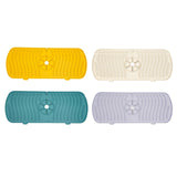 Maxbell Silicone Faucet Absorbent Pads Washable Dish Drying Organizer Guard  Yellow