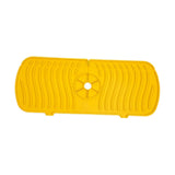 Maxbell Silicone Faucet Absorbent Pads Washable Dish Drying Organizer Guard  Yellow